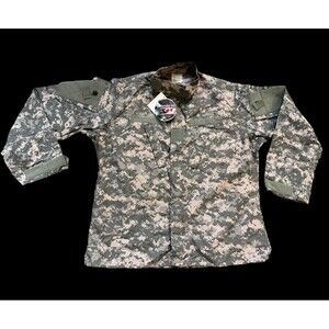 NWT US Army Digital Camo Shirt Jacket Size Large  Regular Coat Army Combat Lot 2